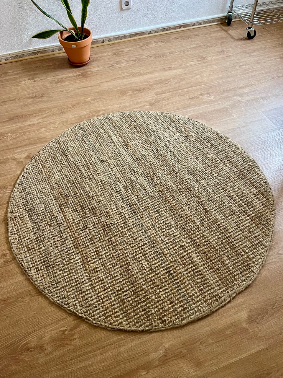Tapete de juta redondo 130cm IKEA Lohals