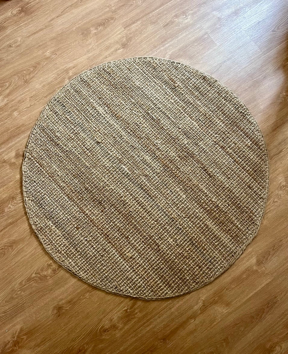 Tapete de juta redondo 130cm IKEA Lohals