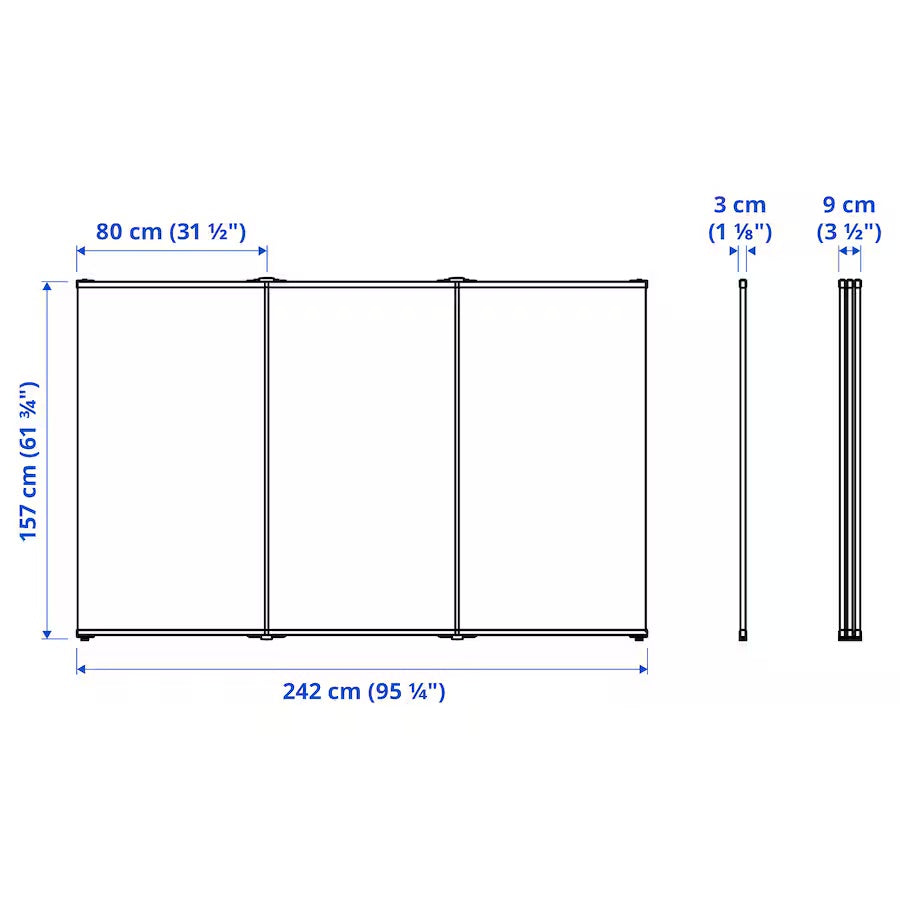 Biombo IKEA Varhaug 242 x 187