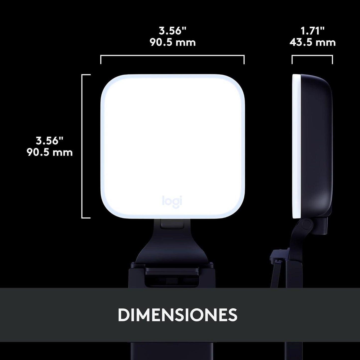 Luz p/ streaming e Zoom Logitech Litra Glow