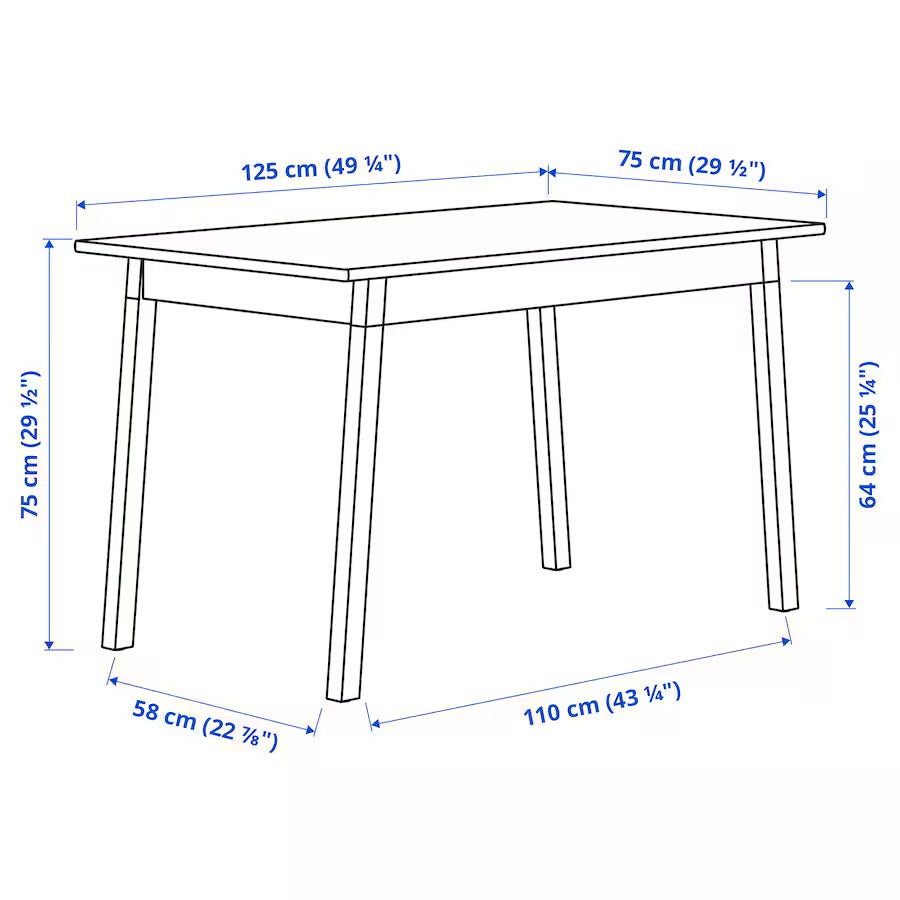 Mesa de jantar IKEA Pinntorp