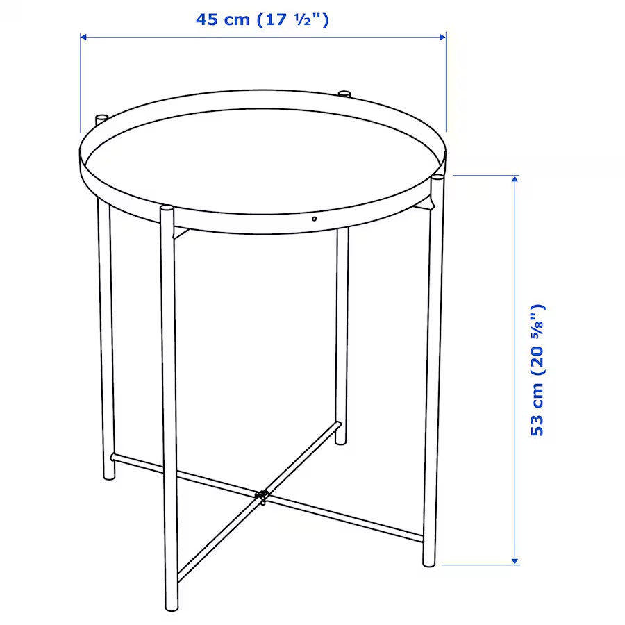 Mesa de cabeceira IKEA Gladom