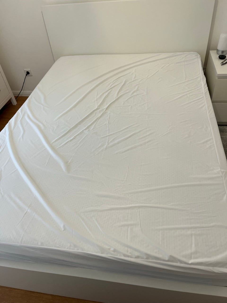 Cama casal IKEA Malm com gavetões